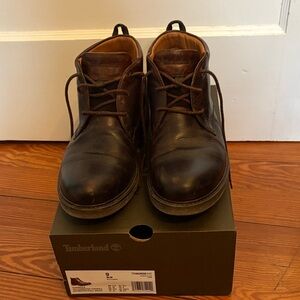 Timberland Men's Dark Brown Chukka Boots